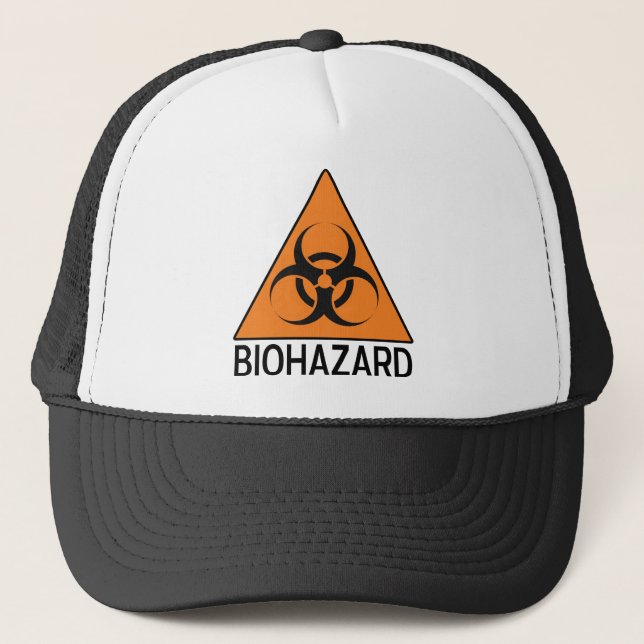 Biohazard Trucker Hat (Front)