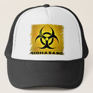 Biohazard trucker hat
