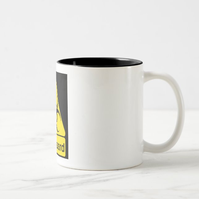 Biohazard Two-Tone Coffee Mug (Right)