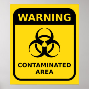 Biohazard Warning Sign