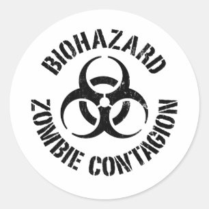 Biohazard: Zombie Contagion Sticker