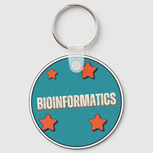 Bioinformatics Key Ring (Front)