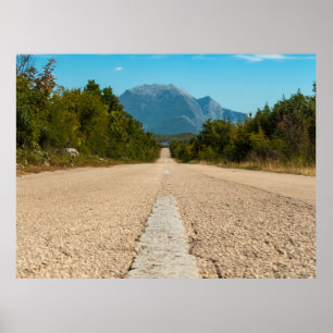 Biokovo Mountains - Croatia Poster