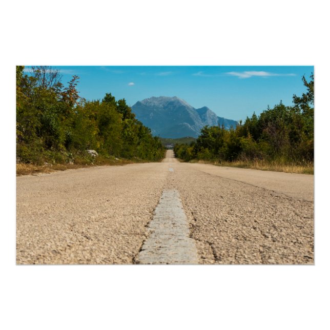Biokovo Mountains - Croatia Poster (Front)