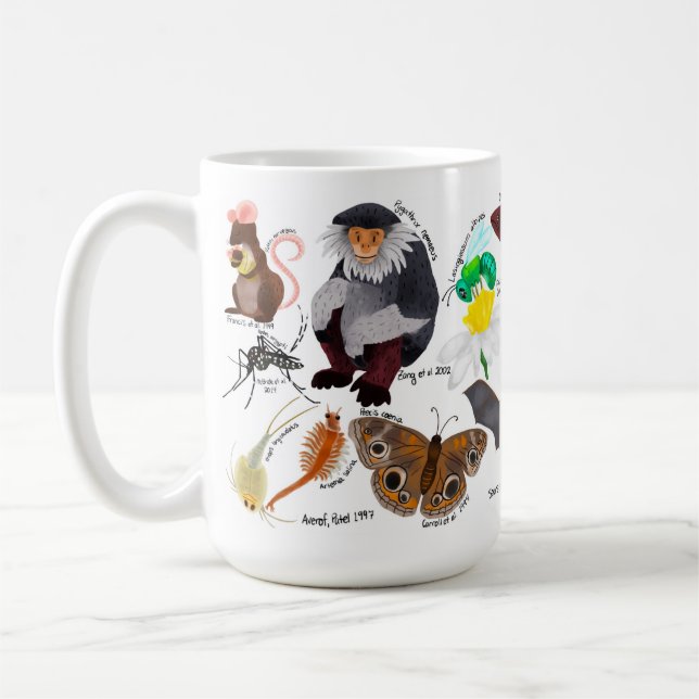 BIOL459 Model Organism Mug (Left)