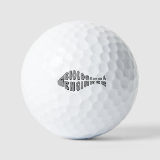 Biological Engineer Grey Fish  Golf Balls
