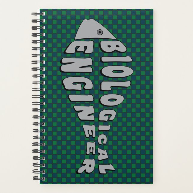 Biological Engineer Grey Fish Planner (Front)