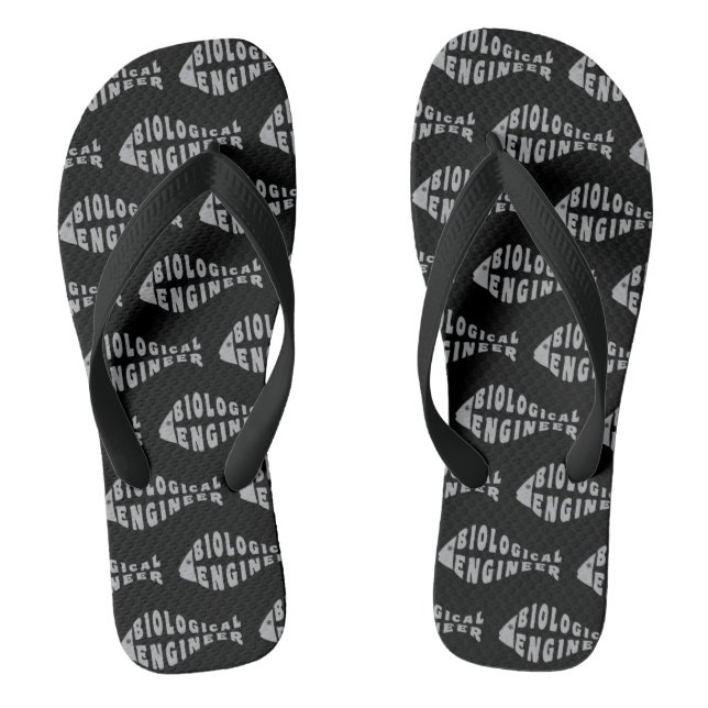 Biological Engineer Grey Fish Thongs (Footbed)