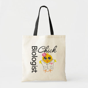 Biologist Chick Tote Bag