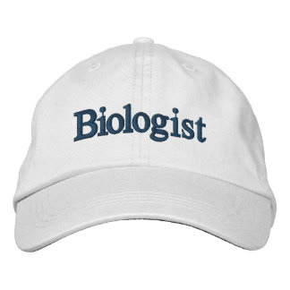 Biologist Embroidered Hat