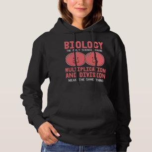 Biologist Hilarious Student Science Scientist Biol Hoodie