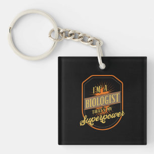 Biologist Key Ring