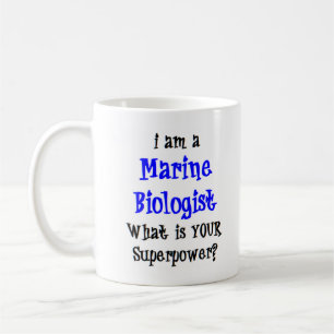 biologist marine coffee mug