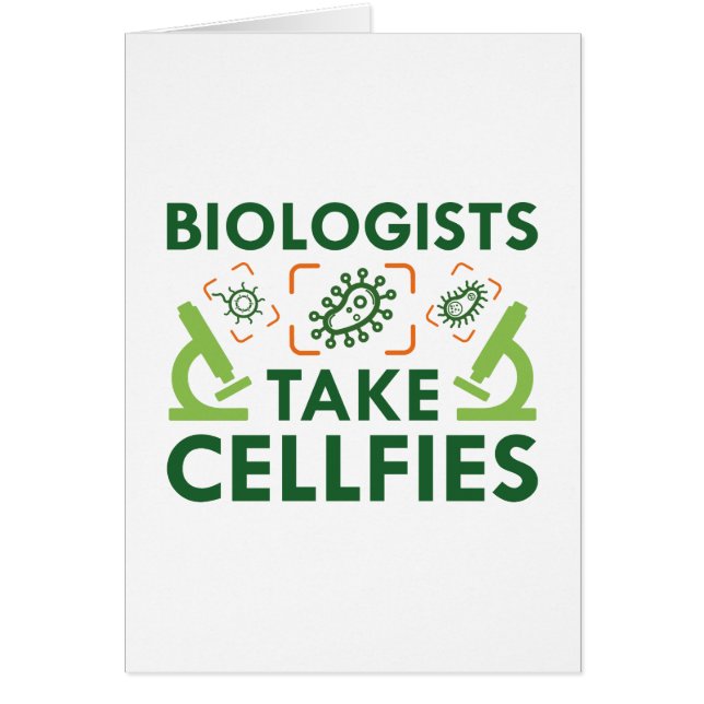 Biologists Take Cellfies (Front)