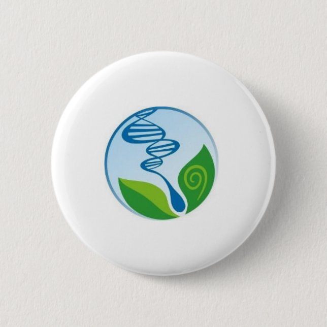 Biology 6 Cm Round Badge (Front)