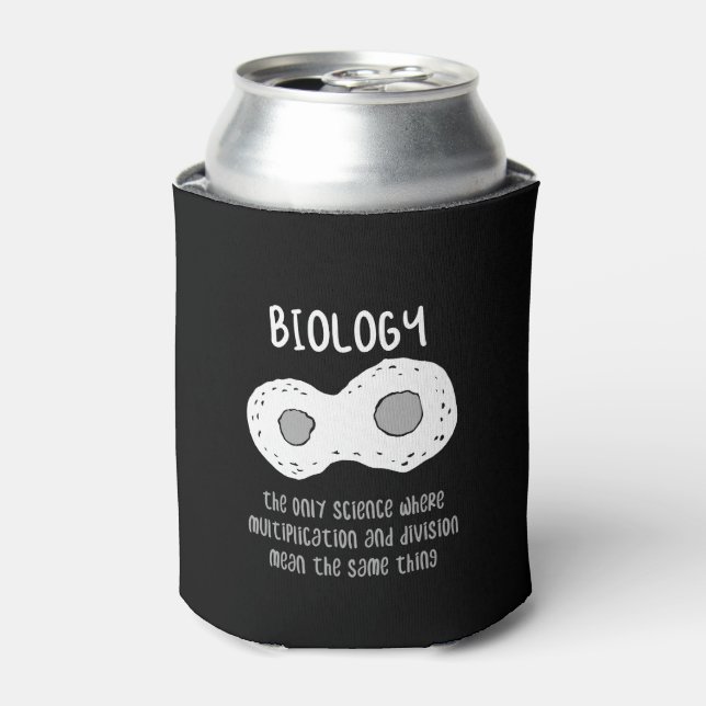 Biology - Biology The Only Science Gift Can Cooler (Can Front)