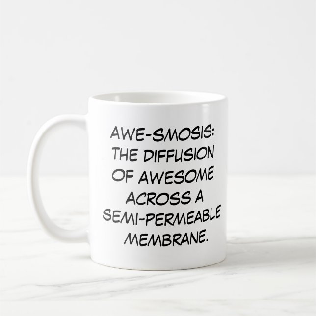 Biology & Chemistry Teachers: Science is Awesome Coffee Mug (Left)
