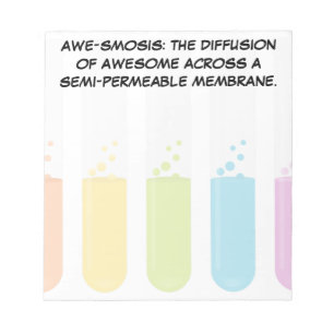 Biology & Chemistry Teachers: Science is Awesome Notepad