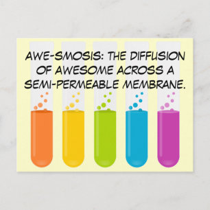 Biology & Chemistry Teachers: Science is Awesome Postcard