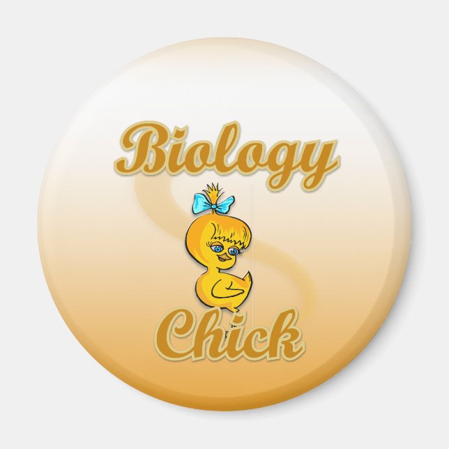 Biology Chick Magnet (Front)