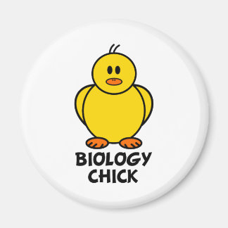 Biology Chick Magnet