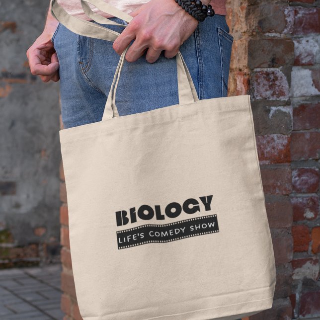 Biology Cool Science Biology Teacher Student Gift Tote Bag (Shop now for a dose of scientific humour!)