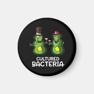 biology cultured bacteria funny student science magnet