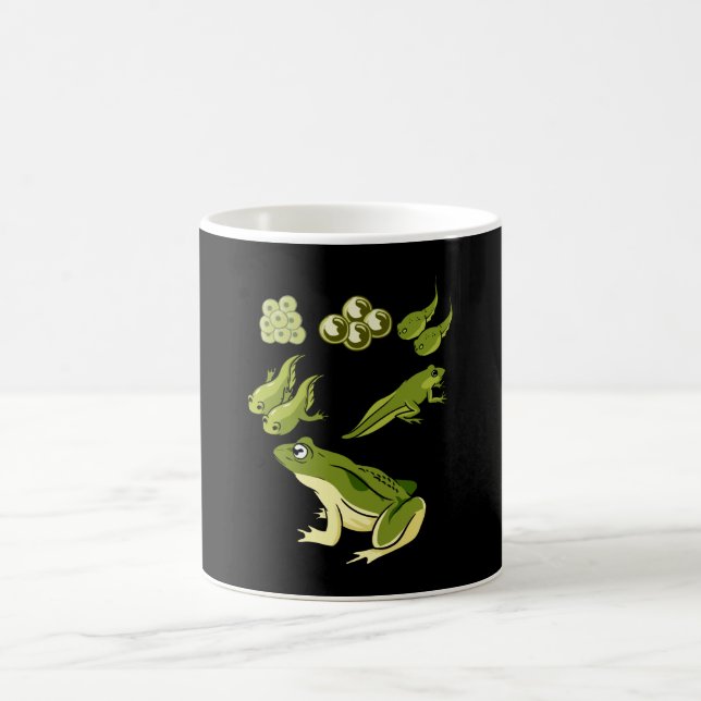 Biology - Frog Lifecycle Coffee Mug (Center)