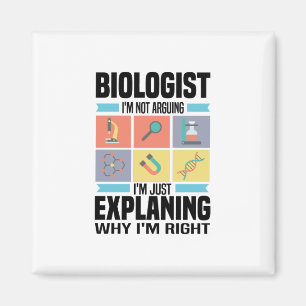 Biology Gifts   Biologists Teacher Science Student Magnet