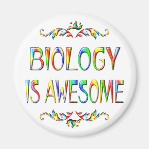 Biology is Awesome Magnet