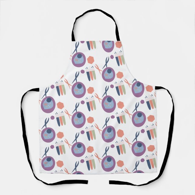 Biology Lab Teacher Class All-Over Print Apron (Front)