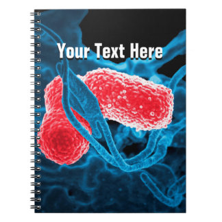 biology microbiology abstract Notebook Template