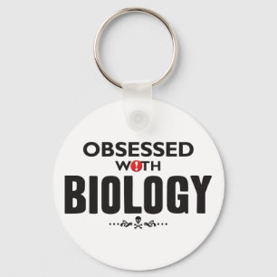 Biology Obsessed Key Ring