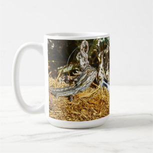 Biology Of A Baby Bearded Dragon Lizard, Coffee Mug