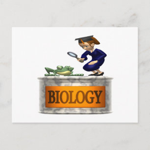 Biology Postcard