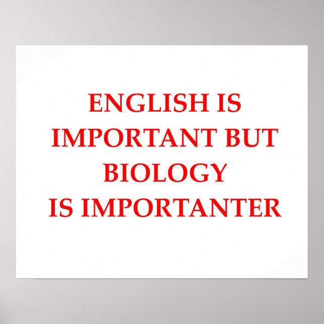 biology poster (Front)