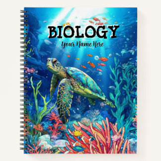 Biology School Notebook