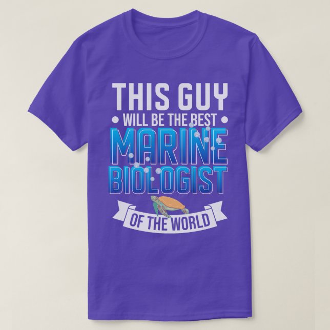 Biology Science Ocean Student  T-Shirt (Design Front)