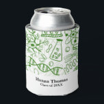 Biology Science Scientist Graduation Can Cooler<br><div class="desc">Customise this Biology Science Scientist Graduationfor your next graduation party. It's easy to personalise to be uniquely yours. For further customisation, please click the customise link and use the design tool to make the changes you would like to see, adding your own names, dates and locations as you wish. Many...</div>