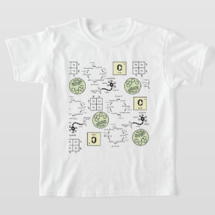 Biology Science Student Cell Genetics Neuron Nerd  T-Shirt