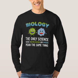 Biology Scientist Microbiology Lab Tech Biologist T-Shirt