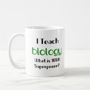 biology teach coffee mug
