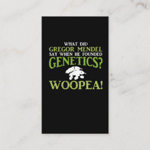 Biology Teacher Science Joke Nerdy Humour Gift Business Card