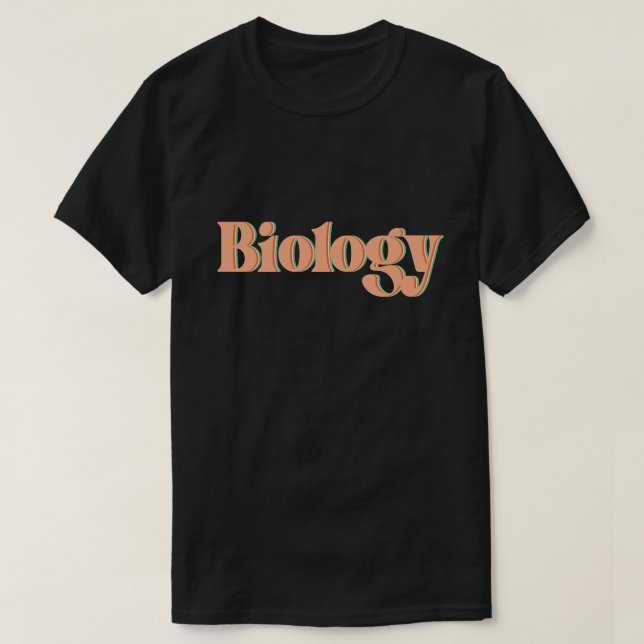 Biology Teacher Student First Day of School T-Shirt (Design Front)