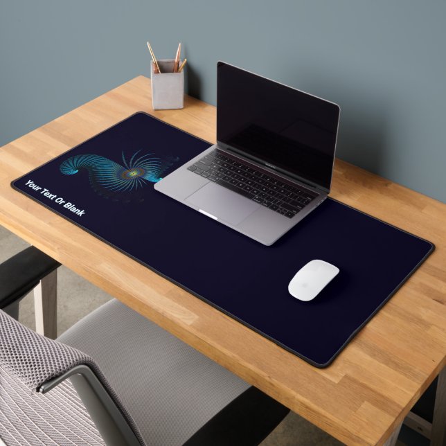 Bioluminescent Alien Sea Life Desk Mat (Office 2)