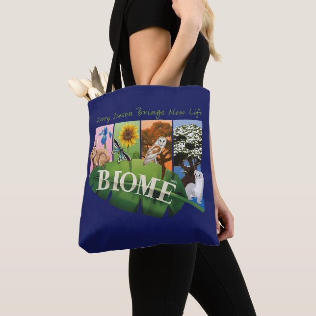 Biome Seasons Tote (Close Up)
