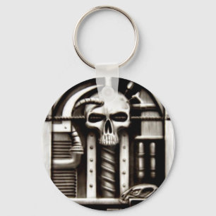 Biomechskull Key Ring