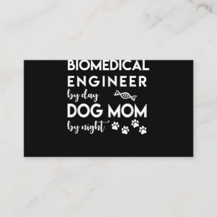 Biomedical Engineer Dog Mum Dog Lover Bio Engineer Enclosure Card