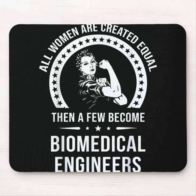 Biomedical Engineer For Women Biomedical Engineer Mouse Pad (Front)
