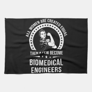 Biomedical Engineer For Women Biomedical Engineer Tea Towel